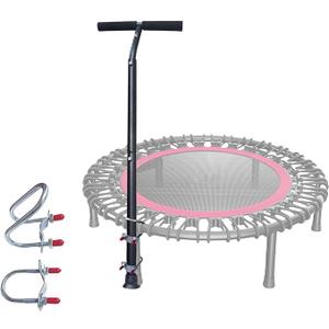 Trampoline Handle Bar Rebounder Handle Bar for Most Brands Mini Fitness Trampolines Fits Foot Tubes up to 0.98IN~1.26IN Diameter (Trampoline not Included) NonSlip Comfortable Handles
