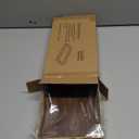 Lixple Toilet Paper Basket Holder, 13" Toilet Tank Tray, Wood and Metal Toilet Tray Vanity Organizer Bathroom Tray, Kitchen Sink Organizer for Soap Dispenser (Brown+Gold)