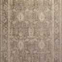 Loloi Chris Loves Julia Rosemarie 2'-7" x 4' Accent Rug in Sage/Blush - Classic No-Shed, Soft Living Room Rug, Antique Inspired Modern for Living Area, Bedroom, Dining Room
