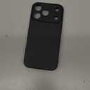 JETech Slim Case for iPhone 17 Pro 6.3-Inch, Ultra-Thin Lightweight Minimalist Phone Cover with Camera Lens Protection, Matte Anti-Fingerprint Finish (Black)