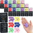Wettarn 48 Sets Employee Appreciation Gifts Team Puzzle Piece Stress Balls Bulk with Thank You Gift Boxes Party Favors for Team Building Recognition Christmas Birthday Desk Decor