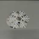 Sustainable Greetings Juvale Christmas Snowflake Swirl Decorations for Holiday Party Decor (Silver, 30 Pack) - Hanging Snowflake Decorations - Silver Party