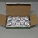 Vinaco 10 Pack Halogen GU10 120V 50W Candle Warmer Bulb Dimmable, MR16 GU10 C 120V 50W 2800K Warm White, 50 watt Halogen Light Bulb for Candle Warmer Lamp Replacement, Track Lighting