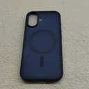 SUPFINE Magnetic for iPhone 17 Case (Compatible with MagSafe)(Military Grade Drop Protection) Translucent Matte Shockproof with Anti-Fingerprint Phone Cover 2025,Deep Blue