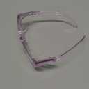 Stoggles Cat Eye Z87.1 Certified Safety Glasses, Blue-Light, UV Blocking Lens, Top & Side Shield, Anti-Fog, Stylish Eyewear (Lilac)