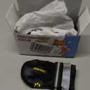 QUMY Dog Shoes for Large Dogs, Medium Dog Boots & Paw Protectors for Winter Snowy Day, Summer Hot Pavement, Water-Resistant in Rainy Weather, Outdoor Walking, Indoor Hardfloors Skid-Resistant Sole (Size 6: 2.6''x3.0''(W*L) (Pack of 4))