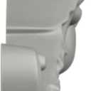 Ekena Millwork 42 3/8"W x 8 3/8"H x 2 1/2"P Kendall Center with Scrolls Onlay