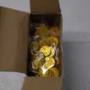 Hanaive 800 Pcs Plastic Pirate Coin Gold Treasure Spanish Doubloon Fake St. Patricks Toy Coin for Kids Board Games Pirate Party Cosplay Teachers Classroom Reward(Gold)