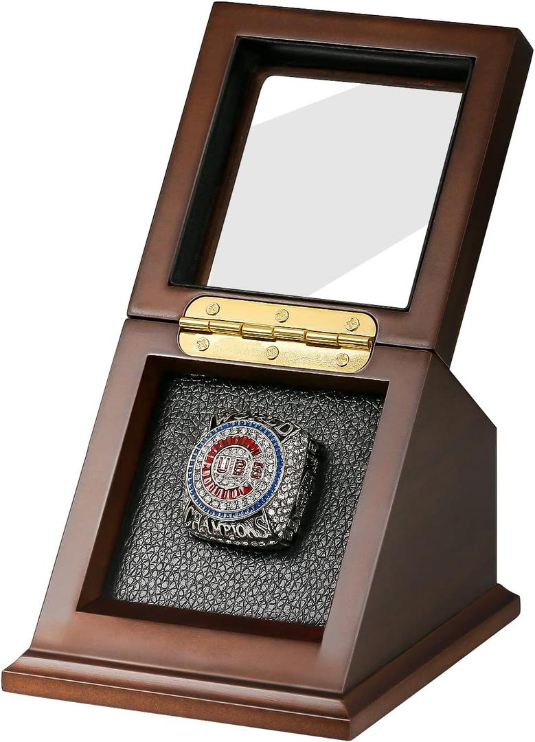Cooyes Ring Display Case Championship, Sports/Baseball/Single/Replica/Softball Ring Display Sports Fan Souvenirs