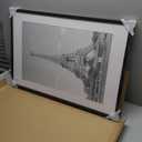 upsimples 20x30 Poster Frame, Display Pictures 16x24 with Mat or 20 x 30 Without, Wall Hanging Picture Frames, Black, 1 Pack