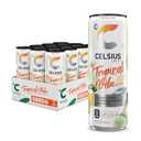 CELSIUS Sparkling Tropical Vibe, Functional Essential Energy Drink 12 Fl Oz (Pack of 12), BBD:  04/27