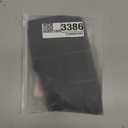 Abdominal Binder Post Surgery - Elastic Belly Band Compression Stomach Wrap Tummy Tuck Belt - Skin Friendly, Breathable, Soft - 3 Panel - Black (Size L) (Large (45"-60"))