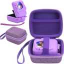 YouKnow Travel Case and Silicone Cover for Bitzee Disney Interactive Toy Digital Pet and Accessories Protective Case (Purple)