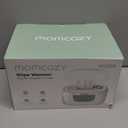 Momcozy New Baby Wipe Warmer, 100pcs Larger Capacity Wipe Dispenser, 10-Min Fast Heating with 4 Temperature Modes, Innovative Spring Design, Silicone & Top Seals,Quick Even Heating, 3-Level Nightlight (Green)