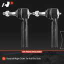 A-Premium 2 x [5.520 Inch] Front Outer Tie Rod Ends, Compatible with Chevy & GMC & Cadillac - 2007-2014 - Silverado 1500, Tahoe, Suburban, Avalanche, Sierra 1500, Yukon (XL 1500), Escalade (ESV & EXT)