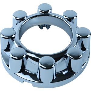 for 2017-2023 F250 F350 Super Duty 4x4 Front Wheel Chrome Center Wheel Hub Caps