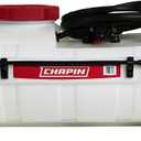Chapin 97154 Tank Sprayer, 15Gallon, ATV/UTV, HeavyDuty Poly Tank, 12V Diaphragm Pump, 6" Wide Opening, in-Tank Filter, 18" Wand & 15Ft Hose for Fertilizer, Weed & Pest Applications