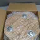 Frcctre 3 Pack Indoor Plant Stand, Wooden Mid Century Plant Stand Tall Plant Table Plant Holder Plant Riser for Flower Pots, Modern Home Decor Octagonal Shape Small Side End Table