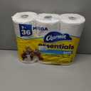 Charmin Essentials Soft Toilet Paper, 9 Mega Rolls = 36 Regular Rolls