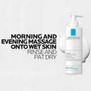 La Roche-Posay Toleriane Hydrating Gentle Face Cleanser, Hydrating Facial Cleanser With Niacinamide + Ceramides, Daily Face Wash For Dry Skin To Normal Skin, Sensitive Skin Tested, Fragrance Free (13.52 Fl Oz (Pack of 1))