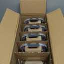 [10-Pack] Glass Meal Prep Containers with Lids, MCIRCO Food Storage Containers with Snap Locking Lids, Airtight Lunch Containers, Microwave, Oven, Freezer and Dishwasher (Gray)