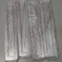 4 Pack Drawer Dividers for Clothes, 4" High 10.6"-16.9" Drawer Divider Adjustable Expandable Dresser Drawer Organizer, Clear Dresser Separators for Clothes, Underwear, Baby Clothes,Cosmetic,Toiletries