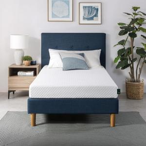 ZINUS 6 Inch Twin Cooling Essential Memory Foam Mattress [NewVersion], Fiberglass Free, Medium Feel, Breathable Cooling Layers, Certified Safe Materials