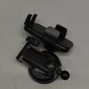 3-in-1 Car Phone Holder [122+LBS Strongest Suction & Stable Clamp Arm] 360 Adjustable Car Phone Mount, Cell Phone Holders for Your Car for Dashboard Vent, All Smartphones & Car Models (Black)