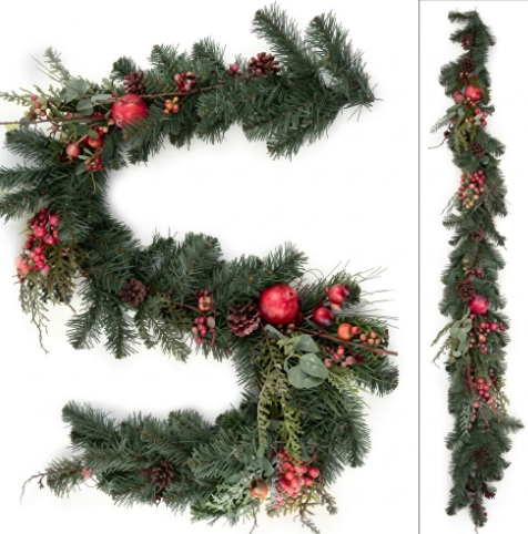 Artoid Mode Beige Xmas Tree Christmas Table Runner, Seasonal Winter Kitchen Dining Table Decoration for Home Party Decor 13x72 Inch