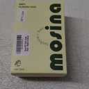 MOSINA Human Hair Toppers for Women Real Human Hair Toppers Hair Pieces for women 3.2" x 4.5" Silk Base Real Hair Toppers for Women with Thinning Hair (Dark Brown) (3D Bangs(8*11))