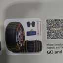 Snow Tire Chains for Car SUV Pickup Trucks, Universal Car Snow Chains, Snow Traction for Tires, Fit for Tire Width 195 205 215 220 225 235 240 245 255 265