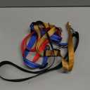 3 Way Dog Leash Reflective Adjustable Coupler No Tangle Detachable 3 in 1 Multiple Dog Leash with Soft Padded Handle for 1 2 3 Dog Pet Cat Puppy Walking Training (3 Way Multi-Color) 21"L x 0.78"W