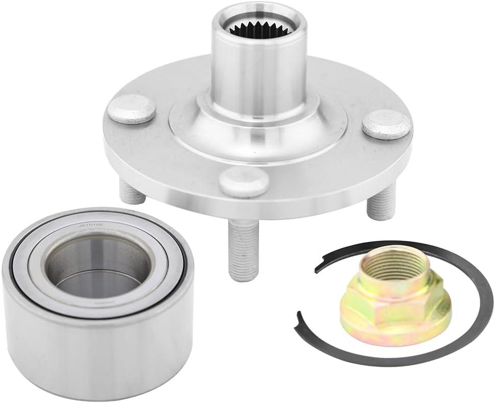 51911SK - Front Driver or Passenger Side Wheel Hub Bearing Repair Kit - Compatible with 2014-2019 Nissan Versa Note Hatchback, 2012-2022 Versa, 2018-2021 Kicks