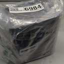 Mini Countertop Trash Can, Compact Waste Basket Garbage Can, Small Trash Bin with Lid for Desk/ Office/ Dorm, 3L/ 0.8 Gal, Black