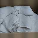 yescool Weighted Blanket for Adults (25 lbs, 88 x 104, White) Cooling Heavy Blanket for Sleeping Perfect for 240-260 lbs, King Size Breathable Blanket with Premium Glass Bead