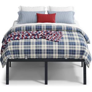 VASAGLE Full Metal Bed Frame, 18 Inches Tall, 1100 lb Weight Capacity