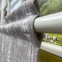 GOHD Country Road Boho Straight Valanc Farmhouse Linen Kitchen Curtain Valance Vintage Chic Textured Tassel Valances (Straight Valance,Taupe) (54"W x 15"L (Pack of 1))