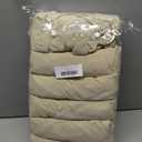 Outdoor Cushion Covers Set,12PCS Waterproof Patio Furniture Couch Seat Slipcovers, Replacement for Sofa Sectional Chair(CoverOnly) (Beige)