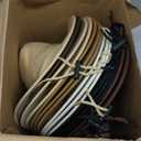 Coume 30 Pieces Western Cowboy Hat Costume Accessories Paisley Bandanna Set Cowgirl Hats Bulk for Adult Women Men Dress Party (Multicolor)