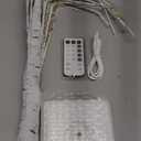 144 LED Birch Tree Lights with Remote Control, DIY Artificial Tree Lamp with Timer, Twinkle Lighted Tree 3 AA or USB Powered, Fairy Light Spirit Tree for Bedroom Easter Decor (White) (2ft)