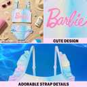 Barbie Girls Swimsuit Set 5-14 Yrs, Two Piece Bikini Set, Adjustable Strap Bathing Suits Swimwear, Swimming Gifts for Girls