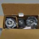 KOIOS Immersion Blender, 1000W Anti-scratch 3-in-1 Hand Blender, Upgraded 12 Speed Stainless Steel Blade Stick Blenders with Turbo Mode, Whisk and Milk Frother, Non-BPA (Silver)