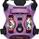 Petnanny Tactical Dog Harness No Pull Service Dog Vest M Purple