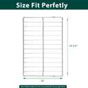 MHL63411403 Oven Rack Stove Replacement Parts for LG Oven Racks Range Stove Oven Rack 304 Stainless Steel Shelf Rack 16 x 24.75 LG LDG4313ST LRE3061ST LSG4513ST LSG4513BD Wire Rack 1 Pc