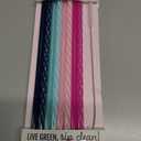 2 x Ello Impact 8 Pack Reusable Plastic Straws, Dishwasher Safe, BPA-Free with Cleaning Brush,Rosewater