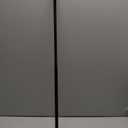 1Pack Spring Tension Curtain Rod 26-39 inch Black Adjustable Spring Rod Extendable Tension Rod For Kitchen, Bathroom, Window, Bookshelf, Closet