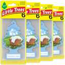 LITTLE TREES Car Air Freshener | Hanging Tree Provides Long Lasting Scent for Auto and Home | 24 Air Fresheners |Summer Linen