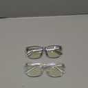 livho High Tech Blue Light Glasses - Advanced Blue Light Blocking Computer Glasses - Screen Fatigue & UV Protection (*B2 Clear + Clear Grey)