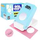 UCEC 2.5 Inch Circle Punch for Paper Crafts Large Paper Circle Cutter Hole Punch Single Craft Hole Punch Shapes for Kids Adults Circle Punch Handheld Portable Hole Punch Tool
