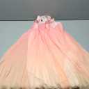 Toddler Girl Tulle Dress Summer Clothes Little Girl Ombre Halter Dress Kids Casual Sundress Toddler Princess Outfits 6-7Y
